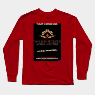 The Italian Restaurant - Logo T-shirt Long Sleeve T-Shirt